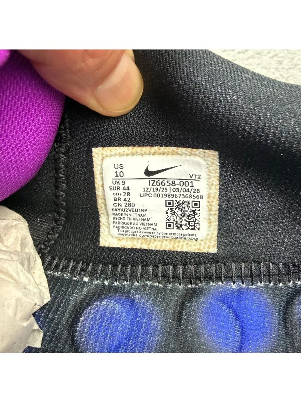 Nike item mind